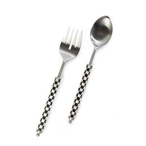 Mackenzie Childs Supper Club Salad Serving Set